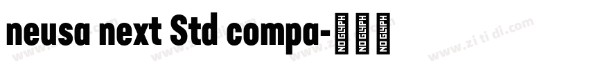 neusa next Std compa字体转换
